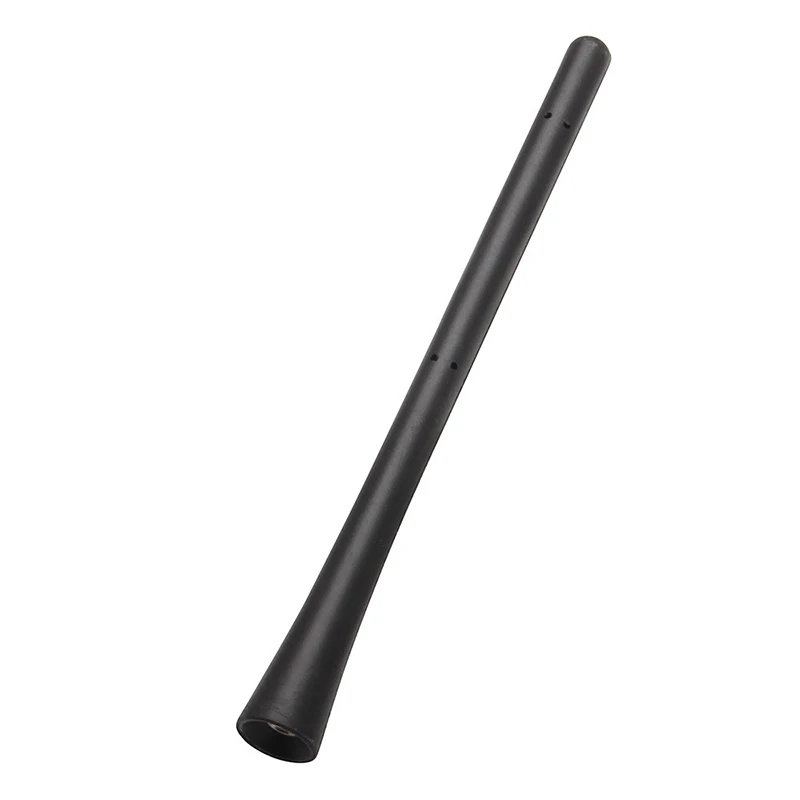 Short Carbon Fiber AM/FM Antenna For Mercedes-Benz - Black Mini Antenna, 4.7 Inch