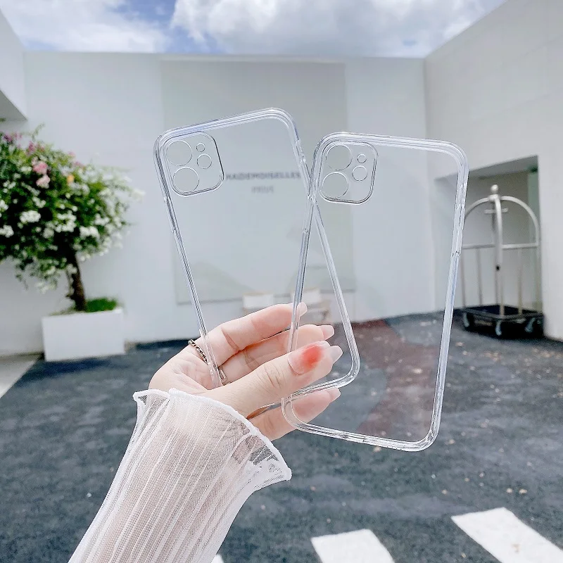 Clear Phone Case For Samsung Galaxy Note 20 10 S22 S21 S21 S20 S10 S9 S8 S10E Fe Ultra Plus Lite Pro Case Silicone Soft Cover