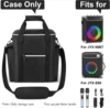（CASE ONLY) Karaoke Bag Compatible with JYX-S55/ for JYX 69BT Karaoke Machine with Two Wireless Microphones,Holder for MS69 2