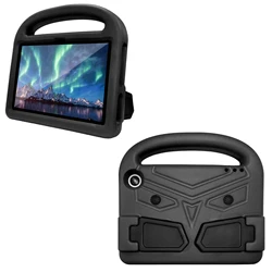 Children's EVA Protective Tablet Case with Stand Cover for Fire HD8 2022 (Black)