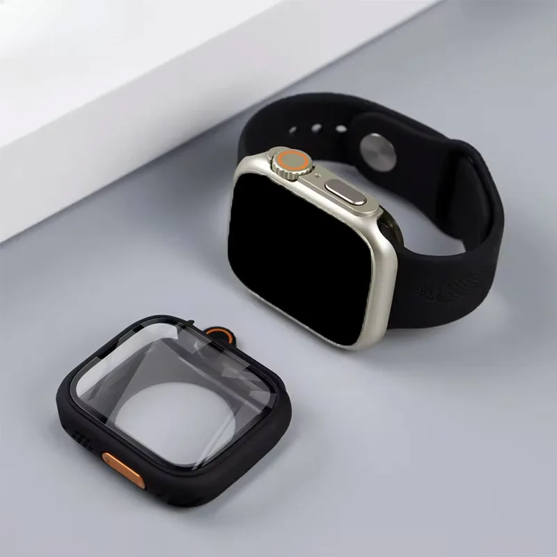 Ultimate Apple Watch Protector with Ultra Tempered Glass Screen Cover
