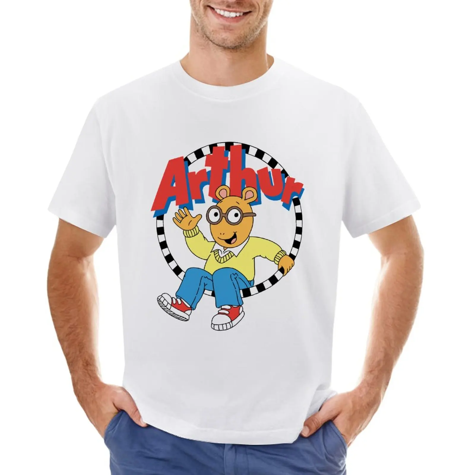 

Arthur T-Shirt summer tops Blouse plus sizes graphics mens plain t shirts
