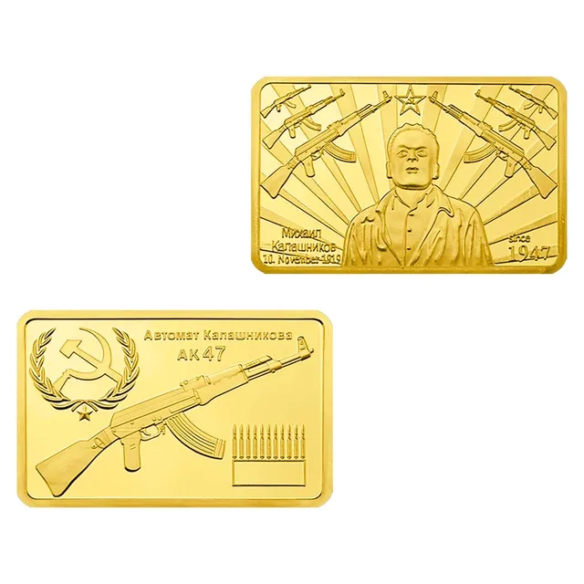 Russia Soviet Union Army Military Drop Case Kalashnikov Father of 