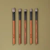 Professional Handmade Makeup Brushes 1PC Blended Goat Hair Eye Shadow Brush African Rosewood Handle Make Up Brush 3