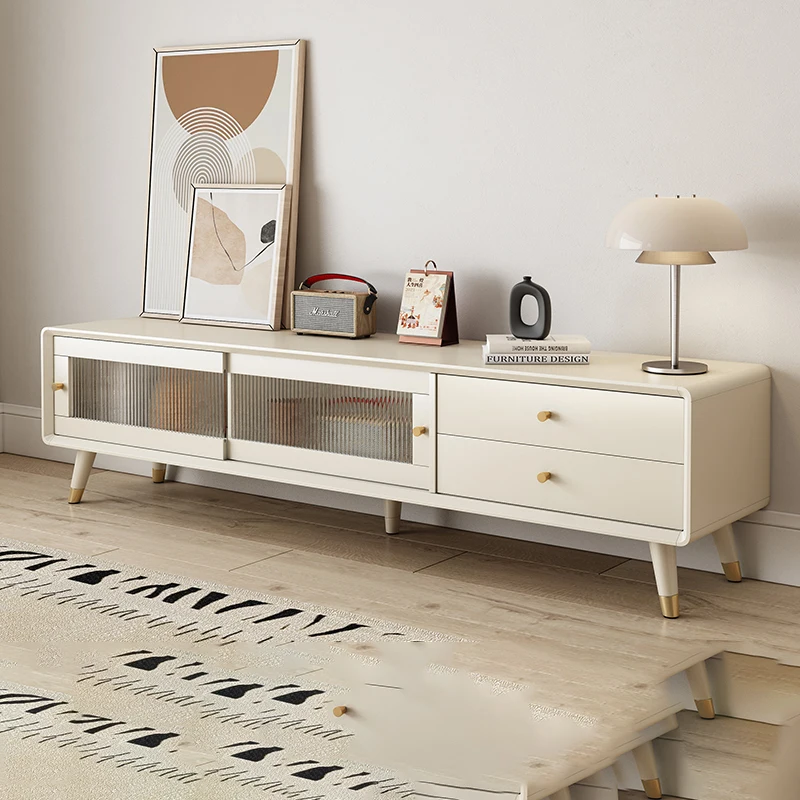 180 Cm Console Tv Stand Cassetti Unità Montaggio A Parete Led Armadio Luce Da Terra Supporto Tv Supporto Tavolino Da Salotto Mobili Moderni