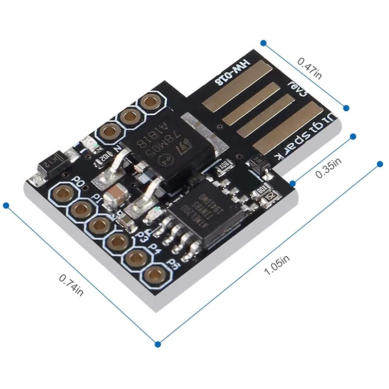 AU42 -3Pcs Attiny85 USB Է, Digispark ATTINY85 Arduino Italiano  Ϲ ũ USB  