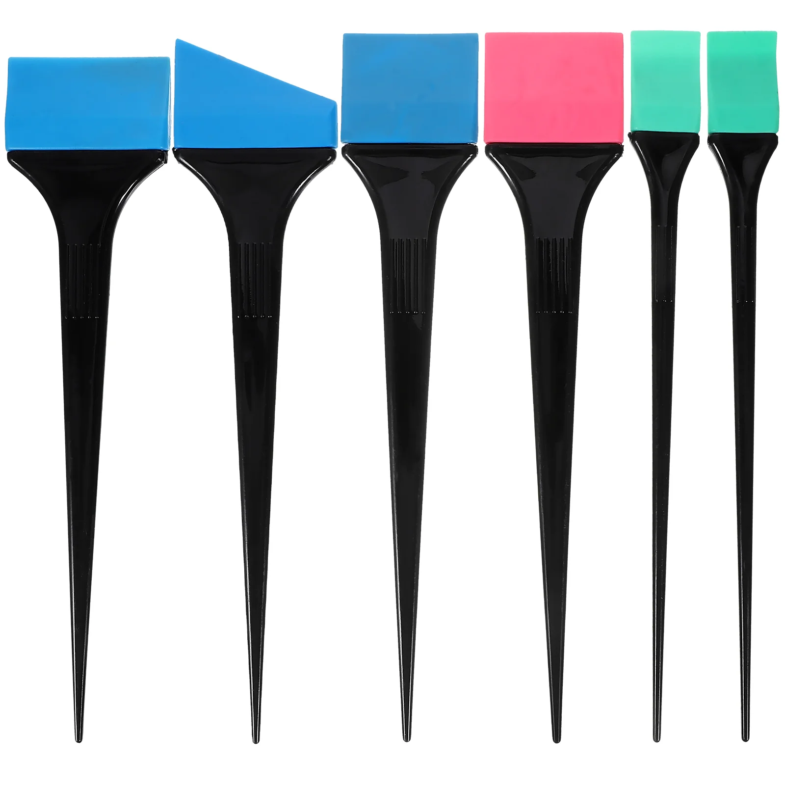 

1 Set of 6pcs Silicone Hair Dye Hair Coloring Applicator for Salon Home