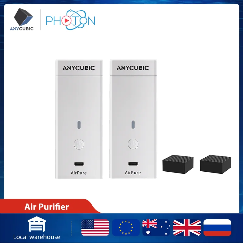 Anycubic Airpure Efficient Air Purification Low Noise Usb Charged Air