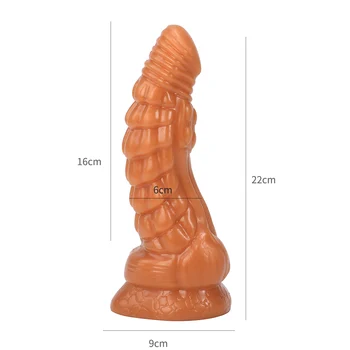 Huge Anal Dildo Lion Tentacle Big Butt Plug Penis Stimulator Lesbian Huge Dildo Dick Adult Sex Toys For Women Man Masturbator 4
