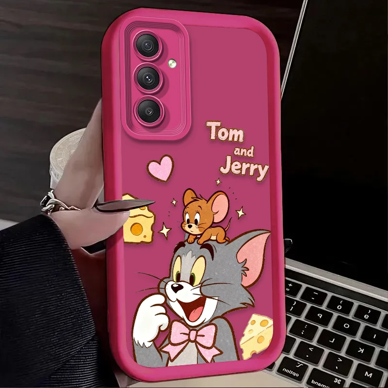 Charming Tom and Jerry Cartoon Character Phone Case