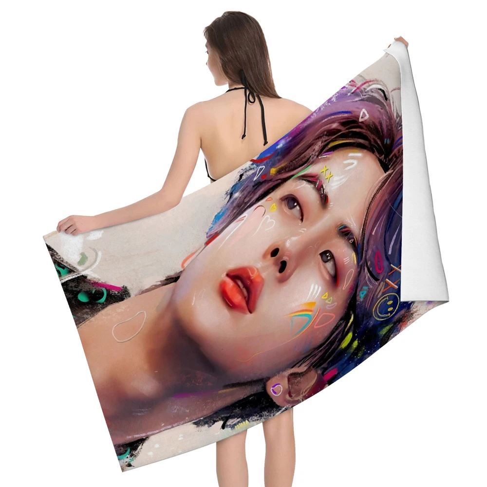 Home bath towels for the body towels Natural Animal Style bath quick drying microfiber beach towel man women large sports towel