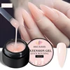 MEET ACROSS 8ml Milk White Quick Extension Gel Nail Polish Vernis Semi Permanent Soak Off  Nail Art UV Gel LED Varnish Nails 2