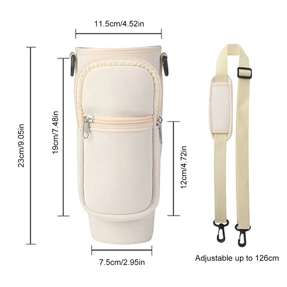 Water Bottle Carrier with Phone Pocket 6