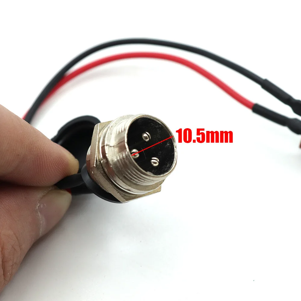 Electric Scooter Power Charger with T-Head Charging Port - Replacement Accessory