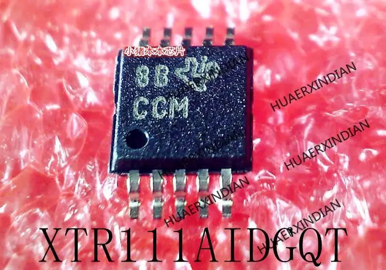 

Новый оригинальный XTR111AIDGQT XTR111 печать CCM MSOP10 в наличии
