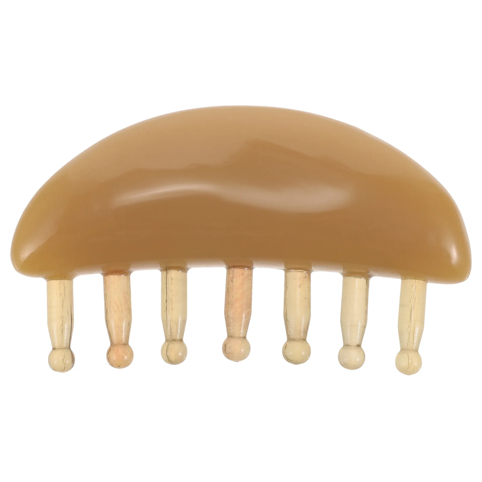 

Comb Sheep Horn Massage Womens for Hair Scalp Massager Round Nail Adult Women's
