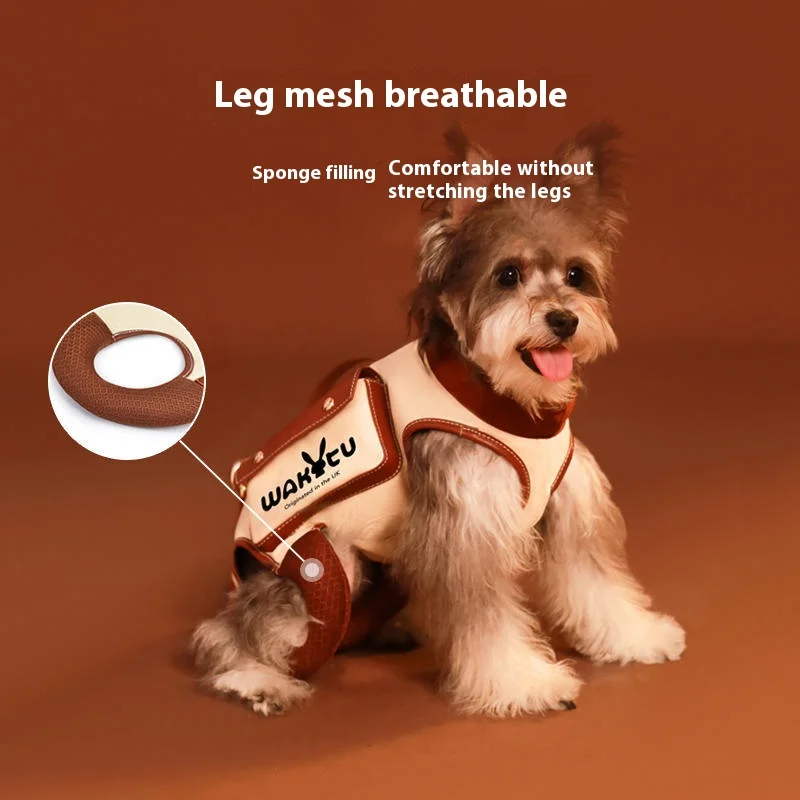 Dog Go Out Single Shoulder Cat Backpack Pet Strap Breathable Go Out Portable Leash Can Be Carried Pet Backpack Accessories
