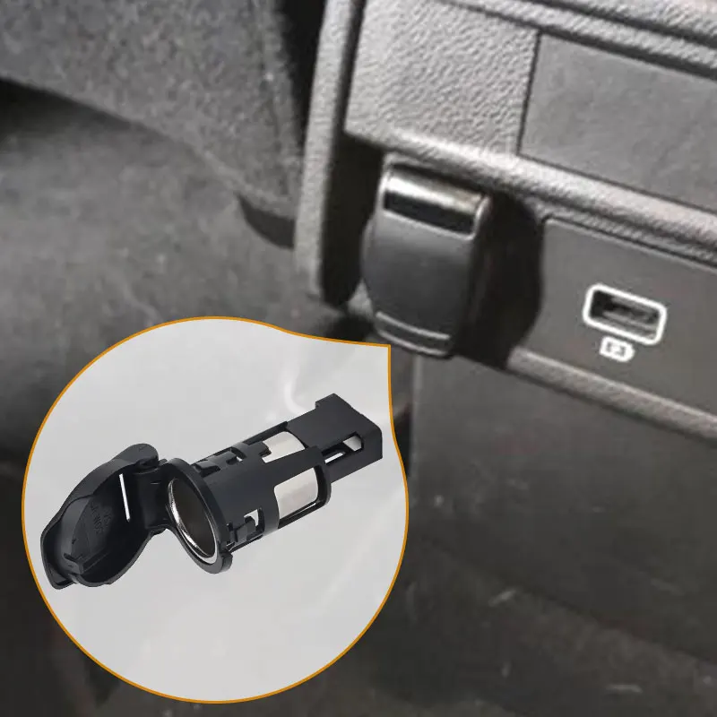 12V 120W Cigarette Lighter Socket For Nissan Leaf Altima Rogue Sentra  Murano Kicks Versa Power Socket Replacement 25331-6CA0A