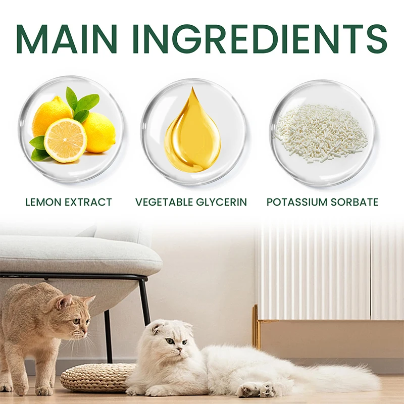 60ml Pet Probiotic Drops Relieve Discomfort Bad Breath In Cats Dogs Pet Care Solution Deworming And Oral Hygiene Revitalization