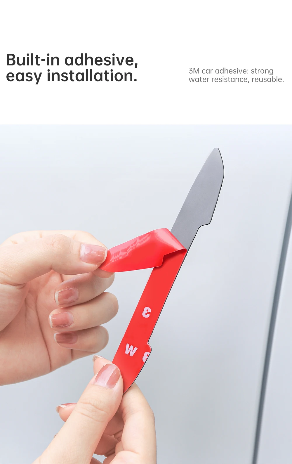 For Tesla Model 3/Y Juniper Highland 2025 Car Door Crash Bar 4Pcs Door bumper St