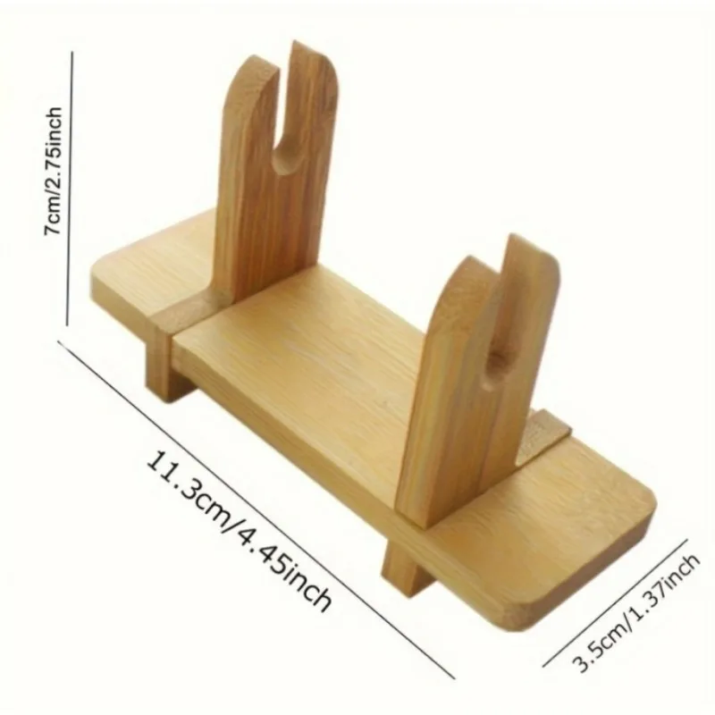 1PC Durable Bamboo Chinese Folding Hand Fan Stand Base Fan Display Stand Folding Hand Fan Stand Display Holder Home Decoration