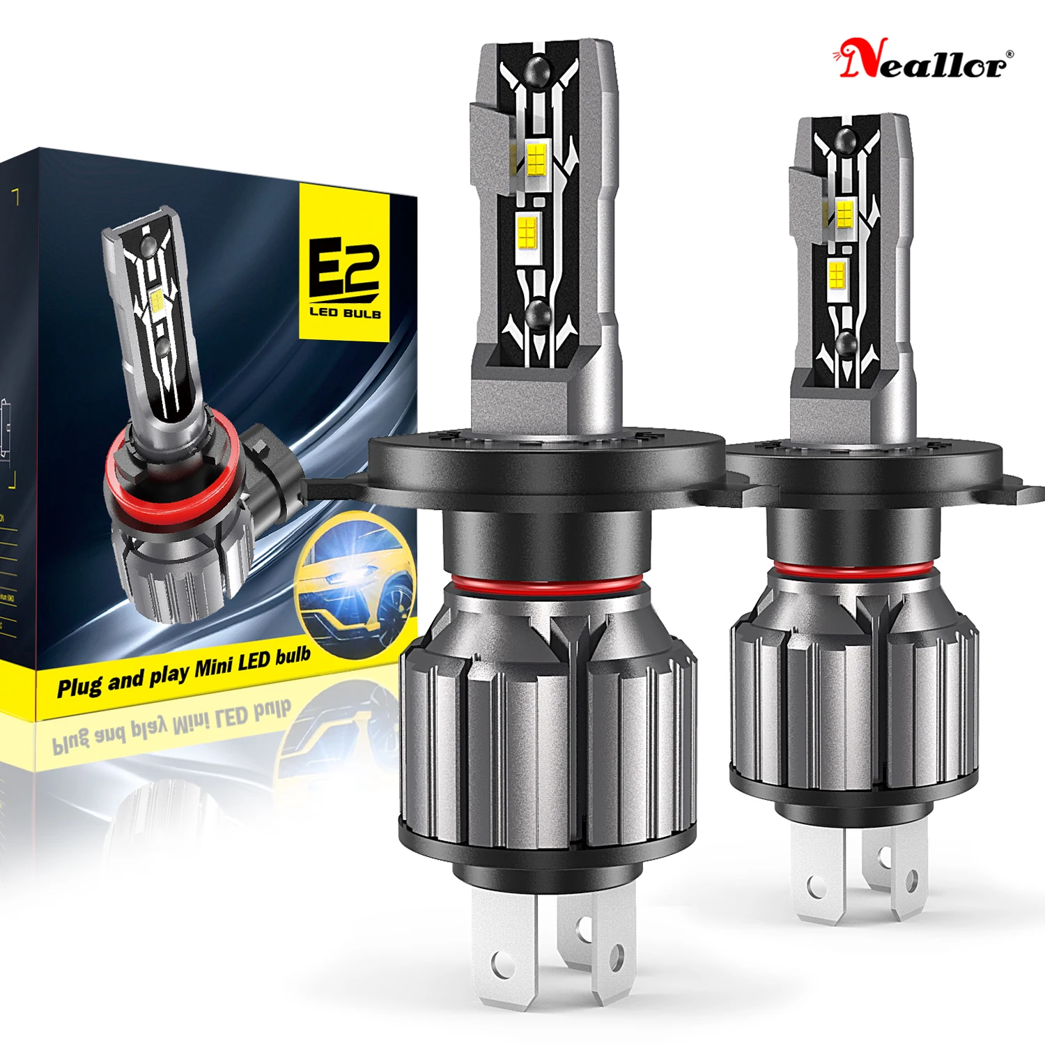 2X LED DRL 안개등 9012 HIR2 9005 HB3 H11 H8 H9 H4 H7 볼보 포드 포커스 VW 폭스바겐 제타 MK6 골프 5 6 7 스코다 파비아용
