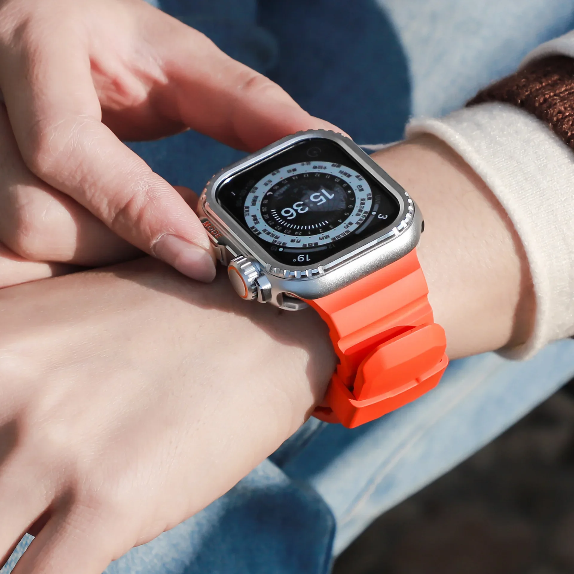Enhanced Silicone Sports Strap