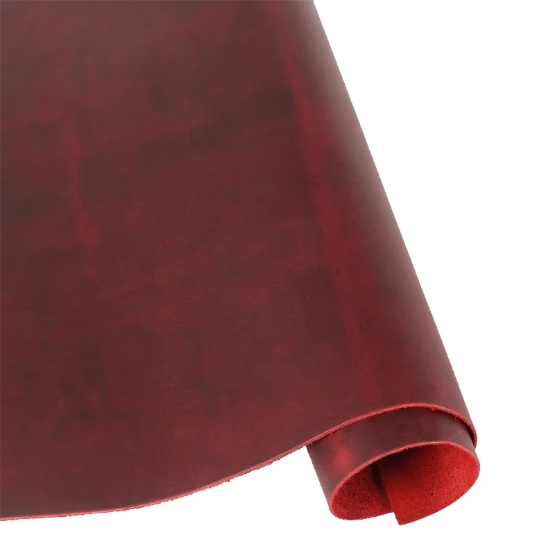 Leather Crazy Horse Oil Tanned Cowhide – 2mm Thick, DIY Craft Leather in Various Sizes & Colors 3
