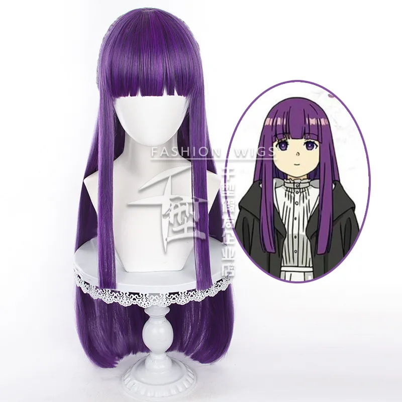 

Anime Frieren Fern Cosplay Wig Women At the Funeral Heat Resistant Synthetic Hair Halloween Party