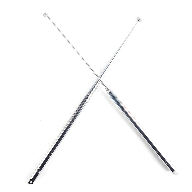 Nuevo! Antena de varilla telcópica de acero inoxidable, 120cm, 10 seccion, Radio FM AM Nuevo! Antena de varilla telcópica de acero inoxidable, 120cm, 10 seccion, Radio FM AM
