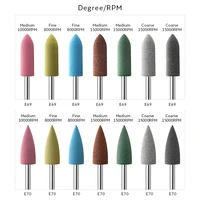 Rubber Nail Drill Bit Electric Nail Files Pedicure Manicure Milling Cutter Silicone Polishing Buffer Polisher Grinder Cuticle 2