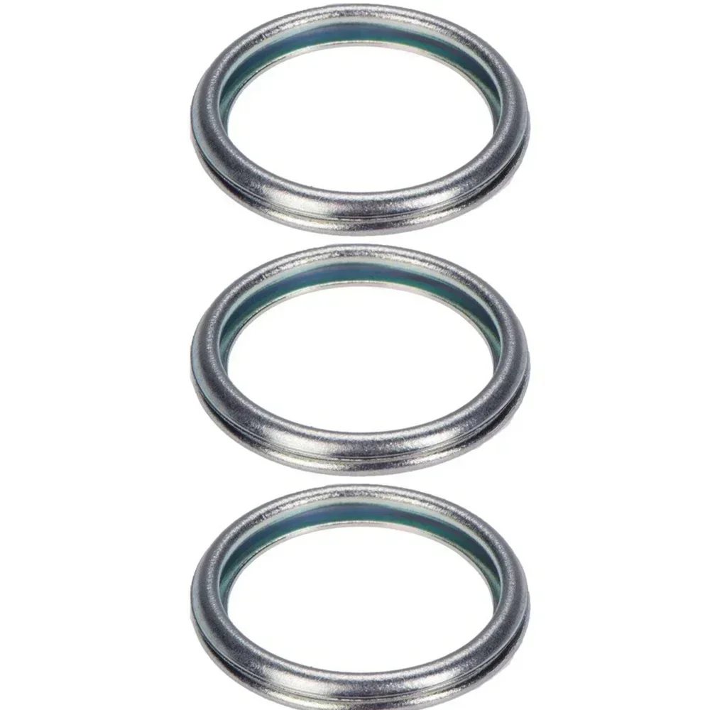 Oil Drain Plugs 6pcs Car Oil Drain Plug Crush Washer Gasket 16mm 803916010 Replacement For Subaru 2011-Car Gaskets Accessories