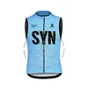 SYN Cycling Vest Men 2025 Summer Sleeveless Windproof Vests Road Sleeveless Cycling Jersey Bicycle Sports Riding Windproof Vests 1
