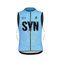 SYN Cycling Vest Men 2025 Summer Sleeveless Windproof Vests Road Sleeveless Cycling Jersey Bicycle Sports Riding Windproof Vests 1
