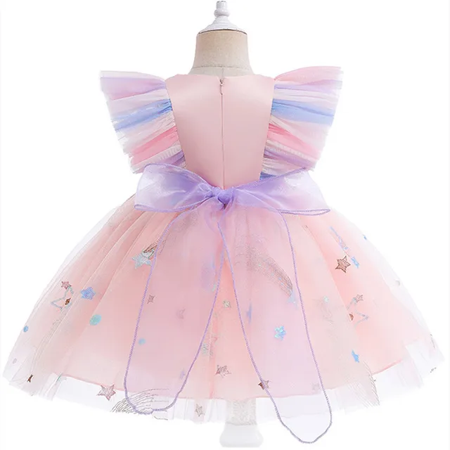 Vestido de Barbie para niños y niñas, ropa de princesa, regalo de fiesta de  cumpleaños, Milksilk, disponible de 3 a 8 años - AliExpress