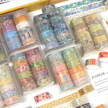 Floral Foil Washi Set 1