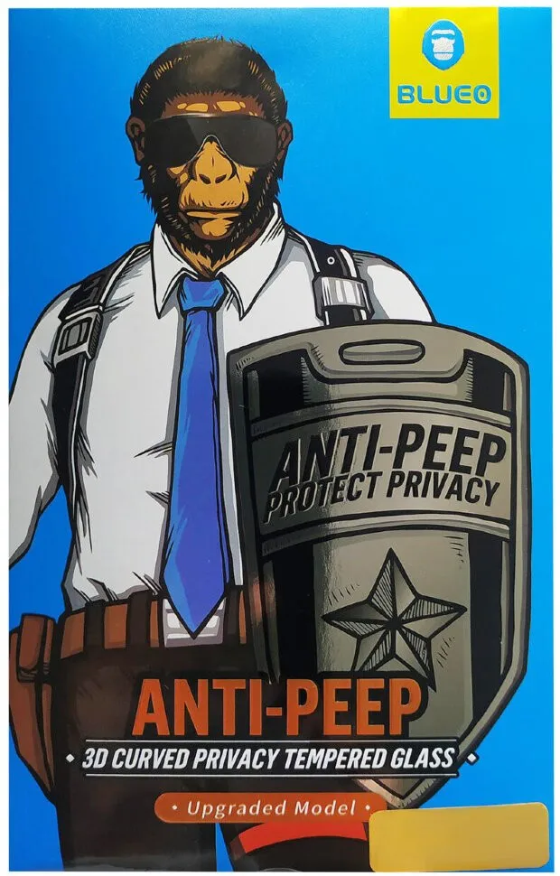 Приватное защитное стекло Blueo 3D Anti-Broken edge Anti-Peep для iPhone 6/6S/7/8 с белой рамкой (7B8-IP7W) |