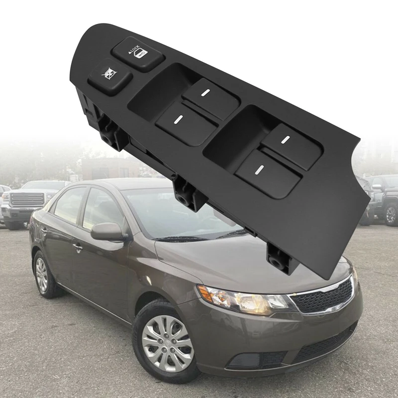 Car LH Left Door Driver Side Power Window Switch for KIA Forte Cerato 2010 2011 2012 2013 93570-1M100WK 935701M100WK