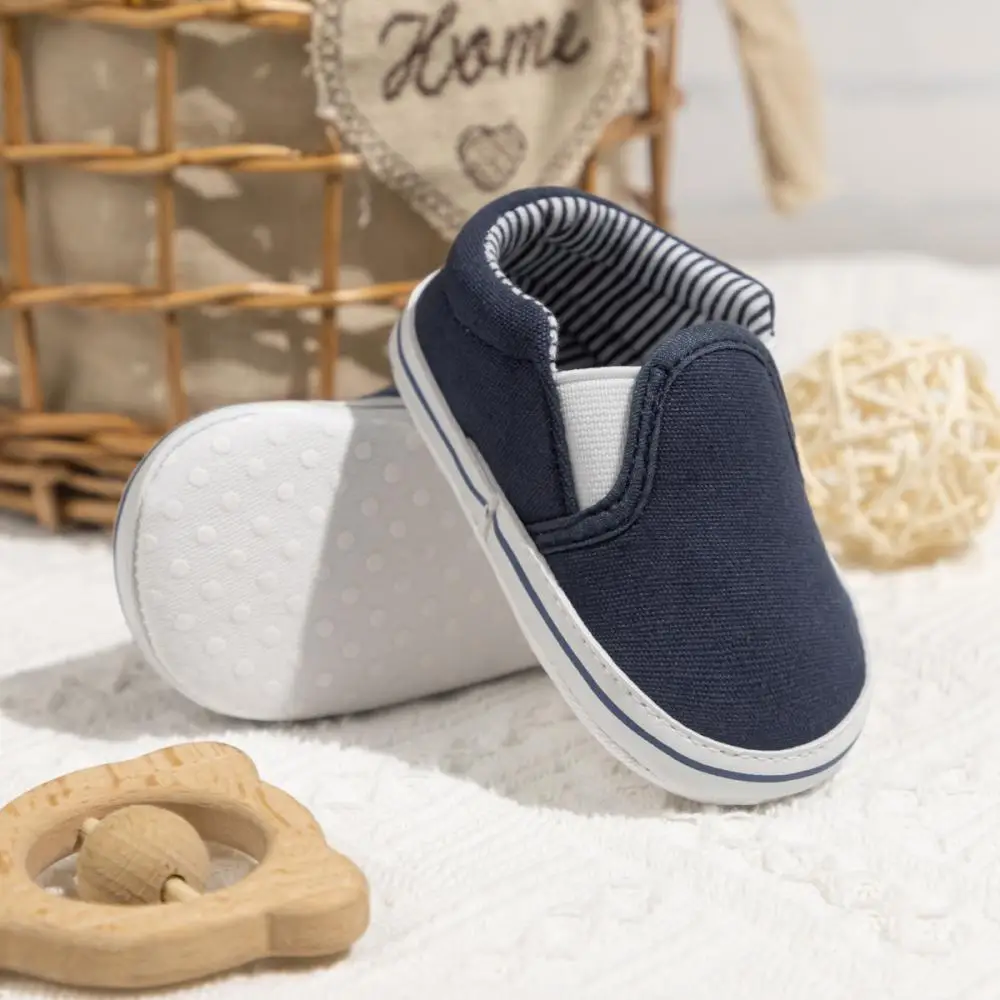 Newborns Shallow Infant Toddler Cute Shoes Baby Boy Girl Sneakers Anti-Slip Soft Flat First Walker Shoes 6