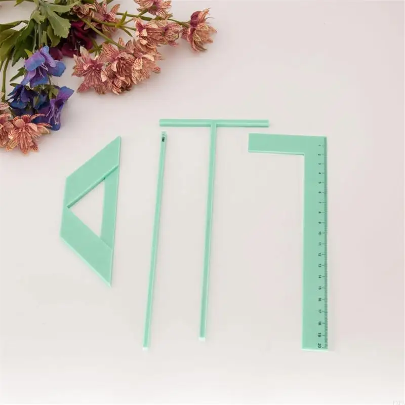 PXPA Bookbinding Ruler Set Bookbinding Spacer Tool Scrapbooking Tool for