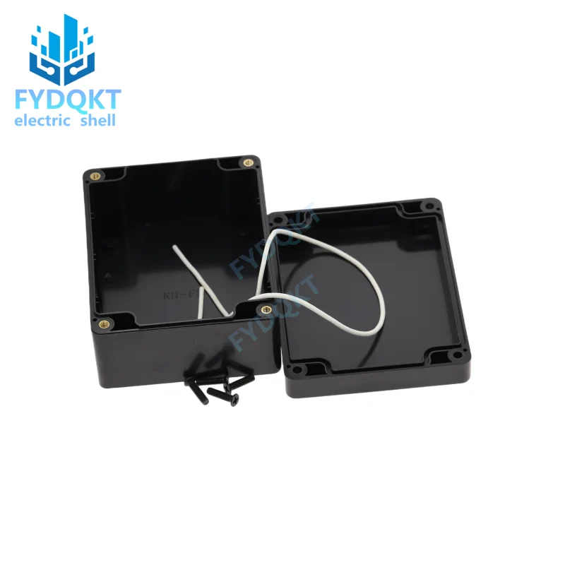 Electronic Enclosure Case 1pcs 115x90x55mm Waterproof Plastic Shell Security power supply case Electronic instrument box Outdoor wiring
