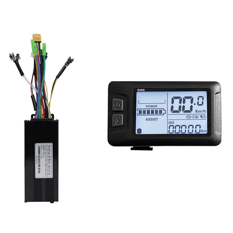 

Electric Bicycle 36V/48V 30A 750W 1000W 2 Model Sinewave Controller EN05 LCD Display For Ebike Easy To Use