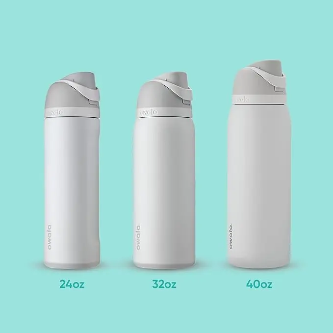 24Oz Insulated Stainless Steel Water Bottle with Straw BPA Free Leakproof Bottle Daily Sports Use Prefect Gift for Women