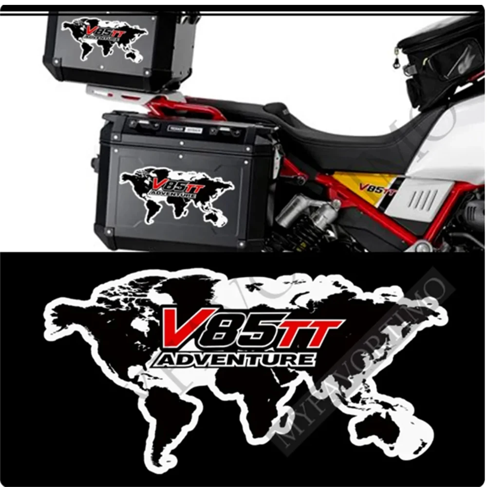 

2019 2020 2021 For Moto Guzzi V85TT V 85 TT Tank Pad Protector Stickers Decal Luggage Emblem Logo Cases Trunk 2022