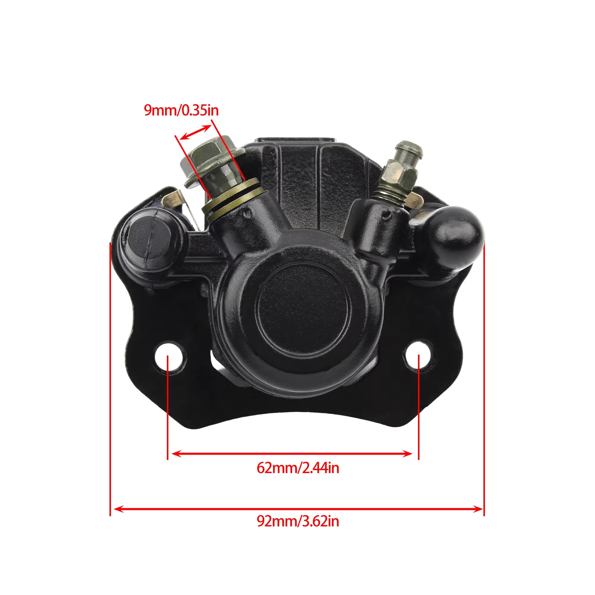 Pinza Freno a Disco Posteriore Sinistra Inferiore per ATV, Go Kart, Quad, Buggy 4 Ruote 50cc 70cc 90cc 110cc 125cc 150cc 200cc 250cc - immagine 2
