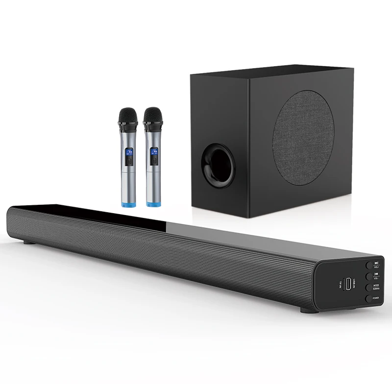 5.1 Soundbar Con Audio Stereo Subwoofer Wireles Altoparlante Tv Bluetooth Soundbar E Altoparlante Audio Surround Posteriore Per Home Theater