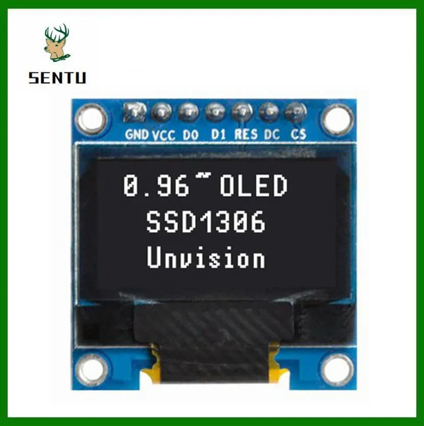 OLED Display Module 0.96 inch IIC Serial 128X64 I2C SSD1306 LCD Screen Board for Arduino