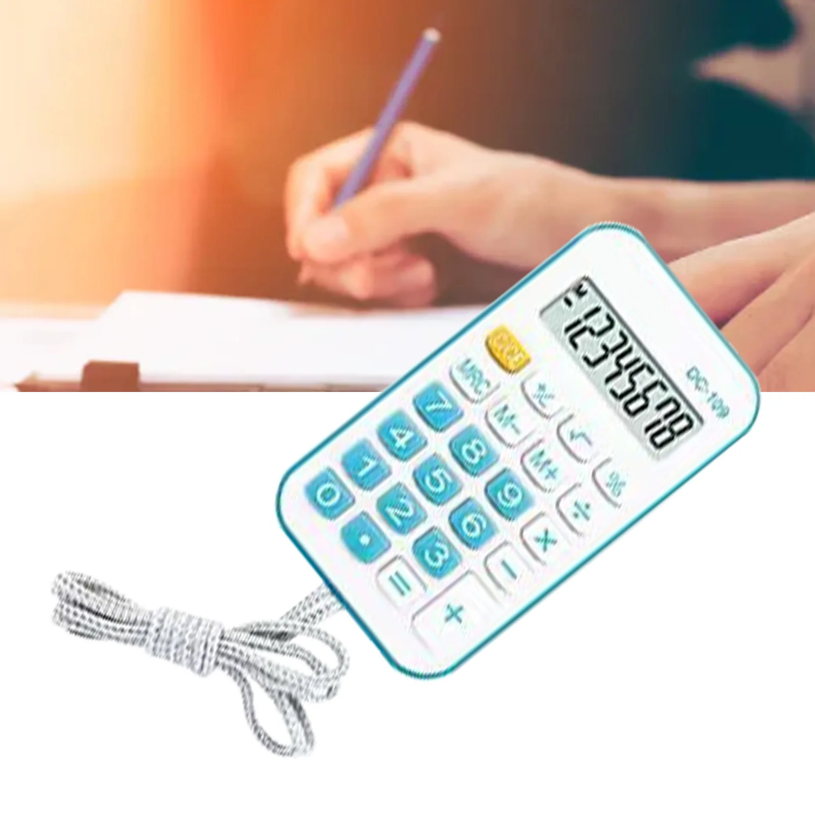 Calculator Mini Small Portable for Students School  Supplies with Rope  Calculator Students  Calculator