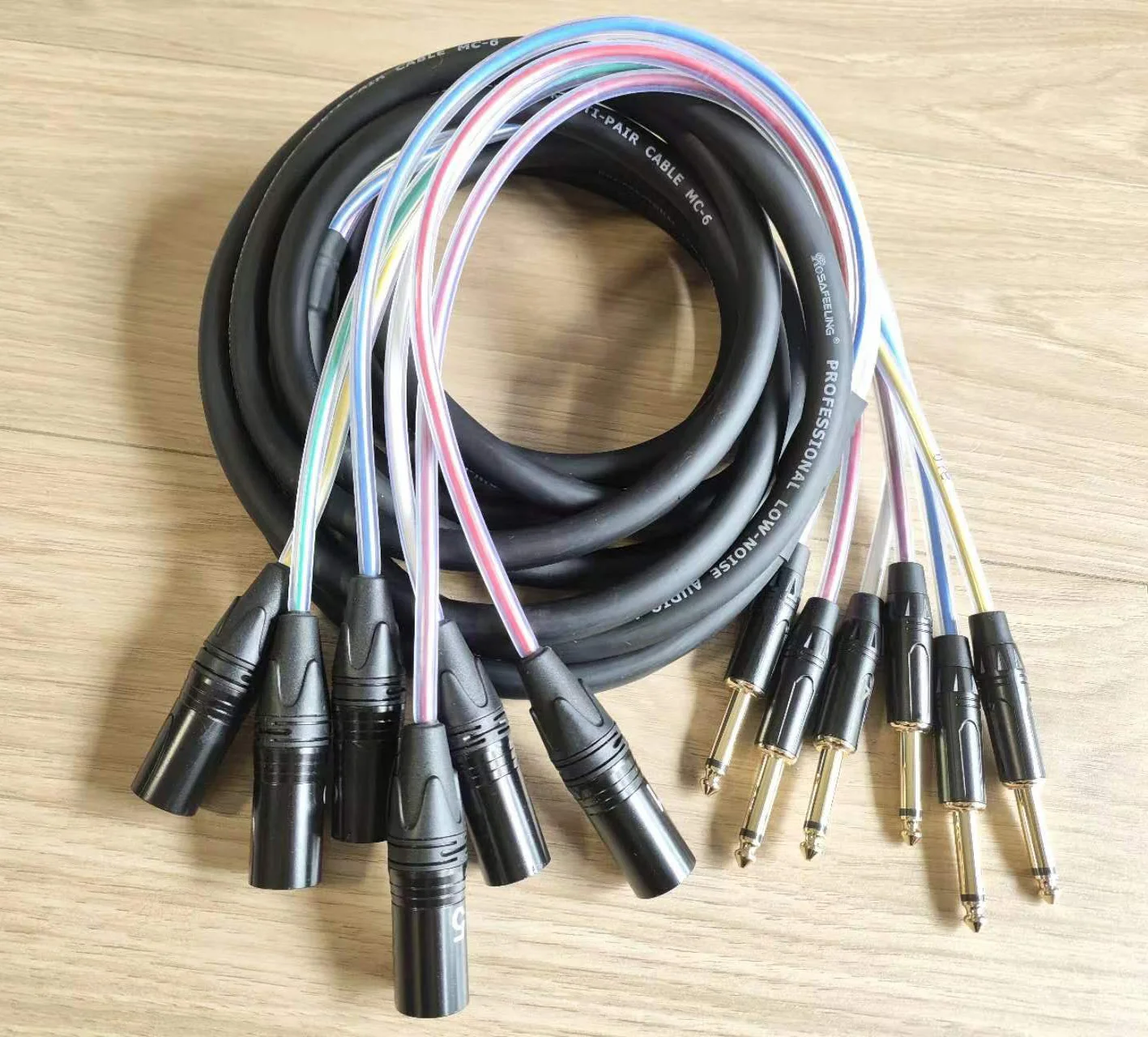 

2 4 6 8 12 16 канальный 3-контактный XLR кабель штекер до 6,5 мм профессиональный мультимедийный Змеиный 6,35 мм P10 аудио Удлинительный шнур