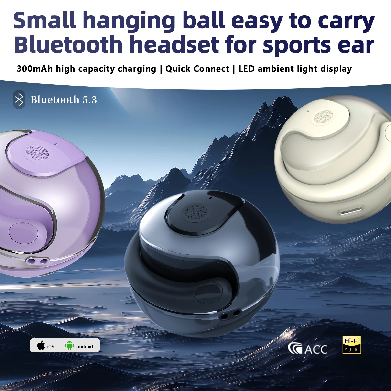 Translator Earbuds Translator Earphones Voice Translator Language Translator Wireless Earbuds Translation Headset AI Translator Earbuds Real-Time Translators Headphones 144 Languages For Travel